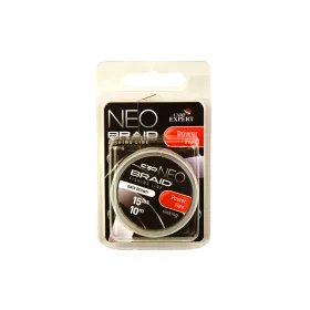   Carp Express Neo Powerlex Dark Brown 35lbs Odporna na przetarcia Plecionka Tonąca na Przypony 10m