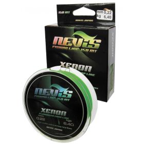   Nevis Xenon 150m 0.35mm Monofilamentowa żyłka główna-Fluorescencyjny zielony