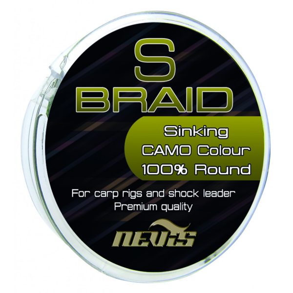 Nevis S Braid 15m 0.26mm Plecionka na przypon-Zielony