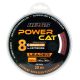 Nevis Powercat Braid Leader X8 20m 0.60mm Plecionka przyponowa-Brązowy