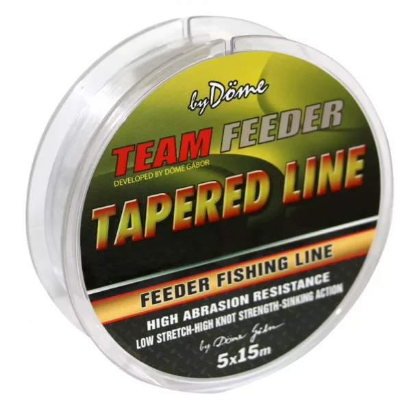 Team Feeder By Döme Stożkowy przypon 15m x5 0.20-0.31 Żyłka monofilamentowa