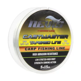 Nevis Castmaster Tapered Line 5x15m 0,28-0,57mm Żyłka