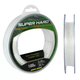   Nevis Super Hard Snag Leader 100m 0.40mm Żyłka przyponowa-Przezroczysty
