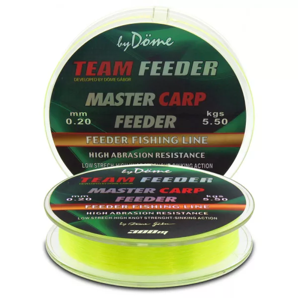 Haldorádó By Döme TF Master Carp 300m 0.18mm Monofilament żyłka główna-Fluo żółty