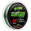 Stég Stég Method Feeder przypon pleciony 0.16mm 25m - Ciemnozielony
