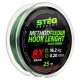 Stég Stég Method Feeder przypon pleciony 0.18mm 25m - Ciemnozielony