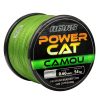 Nevis Powercat Pleciona żyłka 600m 0.45mm Pleciona żyłka główna-Camou