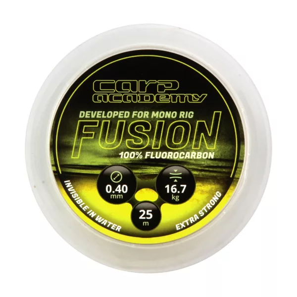 Carp Academy Fusion 0,35mm 25m Przezroczysta żyłka fluorocarbonowa do przyponów