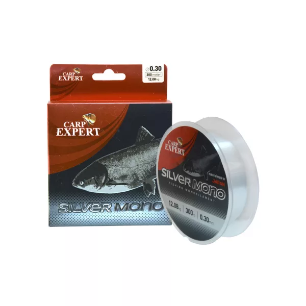 Carp Expert Silver Carp Mono 0,50mm 300m Monofilamentowa Żyłka Główna