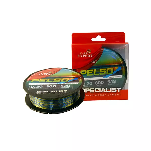 Carp Expert Specialista Pelso Többszínű 300m 0.25mm Monofil Főzsinór