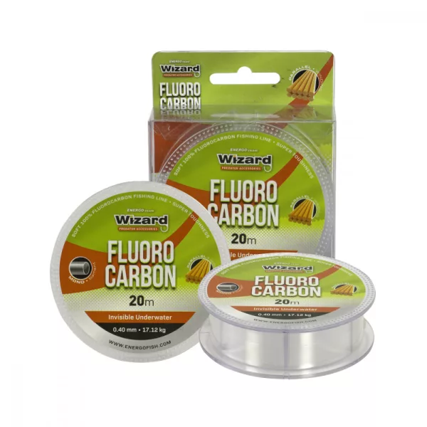 Wizard Fluorocarbon 0,4 20M 17,12 Przezroczysty