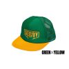 Decoy DA-17 Flat Mesh Cap Green Yellow Czapka baseballowa 1szt.
