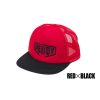Decoy DA-17 Czapka z daszkiem Flat Mesh Cap Red Black 1db