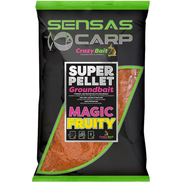Sensas Super Pellet Magiczny Owocowy Zanęta 1kg