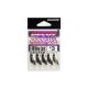 Decoy BL-5S Willow Leaf Silver 3 Spinner Blade 5pcs