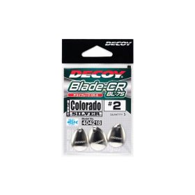 Decoy BL-7S Cr Colorado Silver 3 Spinner Blade 4 szt.