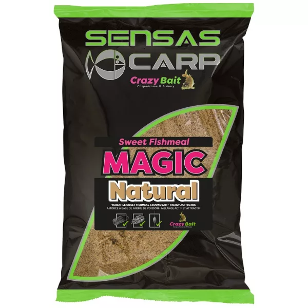 Sensas UK Słodka Mączka Rybna Magic Naturalny Zanęta 2kg