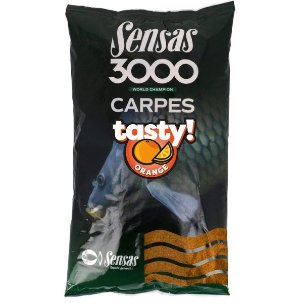 Sensas 3000 Karp Smakowita Pomarańcza Zanęta 1kg