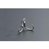 Decoy Y-W77 Extra Wide Gap #1 Earred Barbed Treble Hook 5pcs