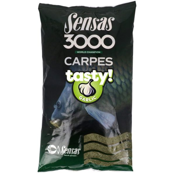 Sensas 3000 Karp Smakowity Czosnek Zanęta 1kg