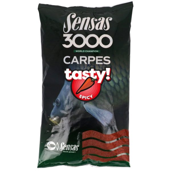 Sensas 3000 Karp Smakowite Pikantne Zanęta 1kg