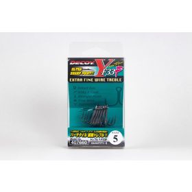   Decoy Y-F33F Extra Fine Wire #2 kotwiczka z oczkiem i zadziorem 4szt.