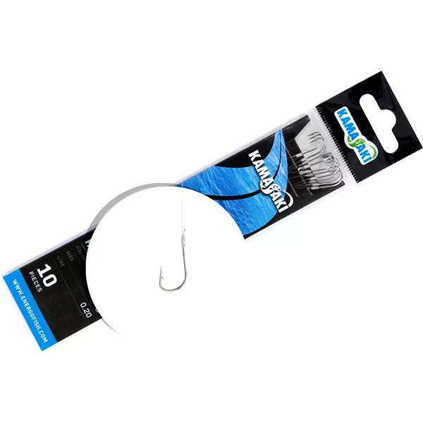 Kamasaki Wiązany Hak Sode 6 Niklowy 10Szt/Op