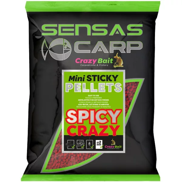 Sensas Pellet Mini Sticky Pikantny Pellet Zanętowy 700gr