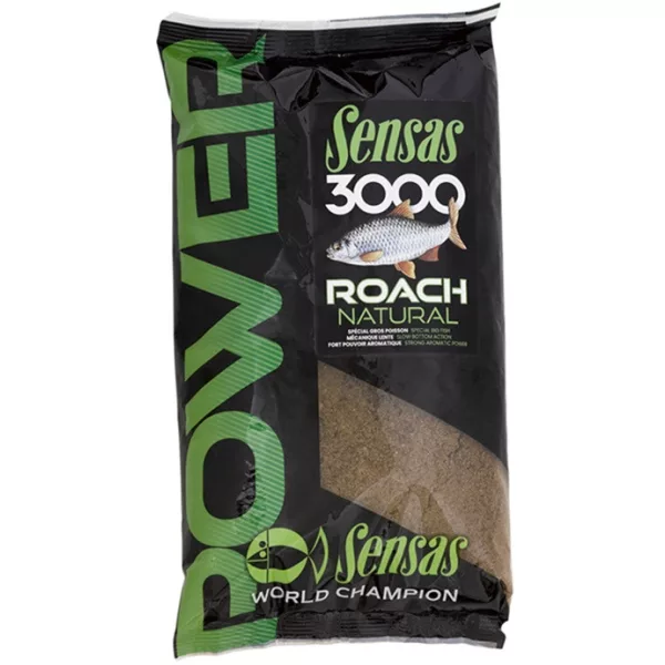Sensas 3000 Power Roach Natural Zanęta 1kg