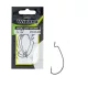Wizard Wide Gap Worm Z uszkiem i zadziorem 5/0 Hak spinningowy offsetowy