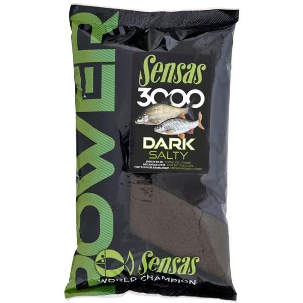 Sensas 3000 Power Dark Salty Zanęta 1kg