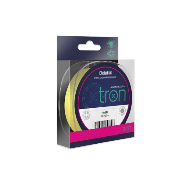 Delphin TRON fluo yellow / 1000m 0.06mm 6lbs
