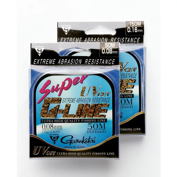 Gamakatsu Super G-line 50m 0.08mm Przypon monofilowy-Zielony