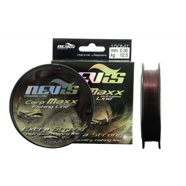 Nevis Carp Maxx 350m 0.35mm Żyłka główna monofilowa-Brązowy