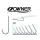 Owner 5100 2 Barbed, Hook with eye Single Zander Hook 6pcs