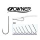 Owner 5100 2/0 Barbed, Hook with eye Single Zander Hook 6pcs