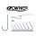 Owner 5100 3/0 Barbed, Hook with eye Single Zander Hook 5pcs
