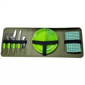 Carp Academy Zestaw Naczyniowy Kempingowy Dla 2 Osób