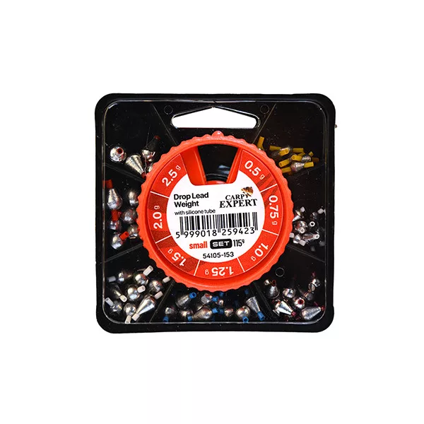 Carp Expert Small 0,5-2,5gr Zestaw Oliwek Łezek z Wkładem 115gr