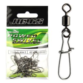 Nevis Cylindryczny Krętlik z Agrafką nr 2 10 szt.