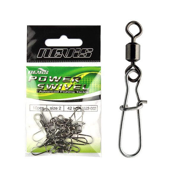 Nevis Cylindryczny Krętlik z Agrafką nr 2 10 szt.