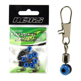 Nevis Przelotowa agrafka z wkładką plastikową S 10 szt.