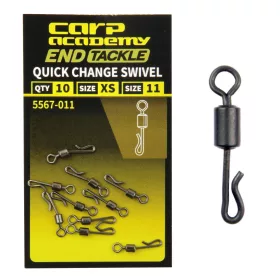   Carp Academy Szybkozłączka karpiowa z krętlikiem rozmiar 8 M 10szt