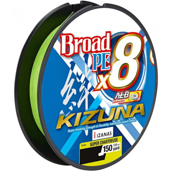 OWNER Kizuna X8 Chartreuse 135m  0,19mm  Plecionka do Spinningu