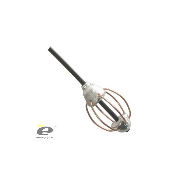 EnergoTeam Kosz zanętowy żebrowany do dalekich rzutów Kosz żebrowany 40gr - Long Cast