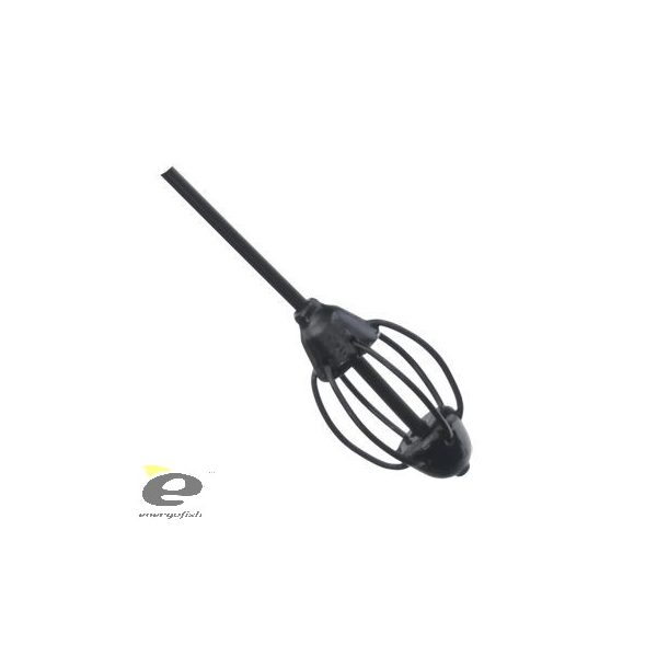 EnergoTeam Kosz zanętowy żebrowany do dalekich rzutów spiekany Kosz żebrowany 20gr - Long Cast