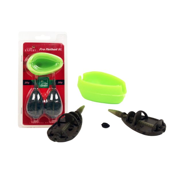 Carp Expert PRO Method XL Kosz Z Napełniaczem Go Green 60 + 60g