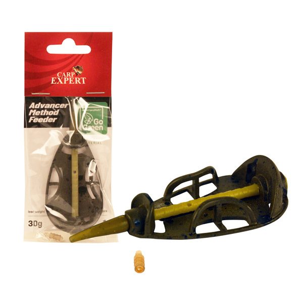 Carp Expert Advancer Method Feeder 50gr Go green Stop cynkowa kosz Method