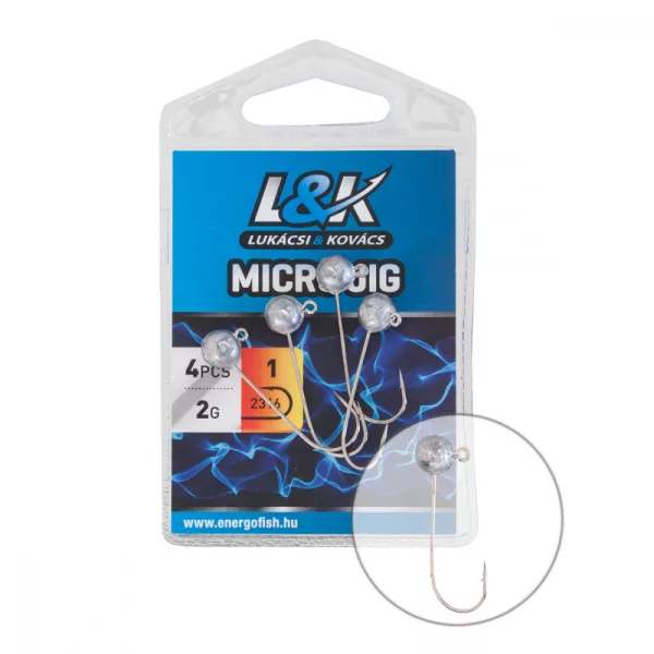L&K Micro Jig 2316 JIG główka 1 - 3gr - 4szt