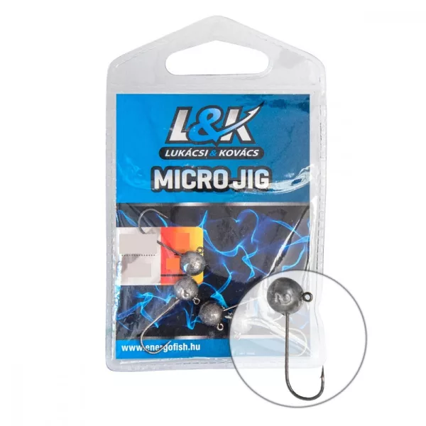 L&K Micro Jig 2412 JIG główka 1/0 - 2gr - 4szt